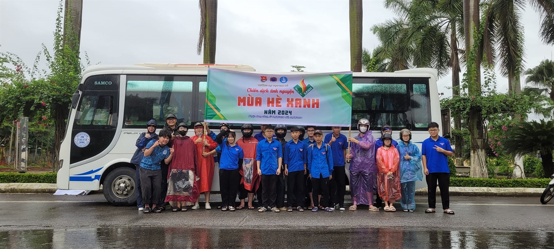Đội hình SVTN Đại học Sao Đỏ ra quân Chiến dịch